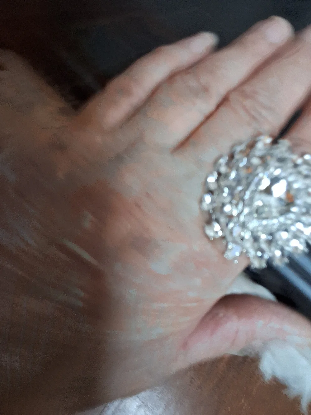 Sparkly Rhinestone Crystal Stretch Ring Bundle Statement Jewelryk